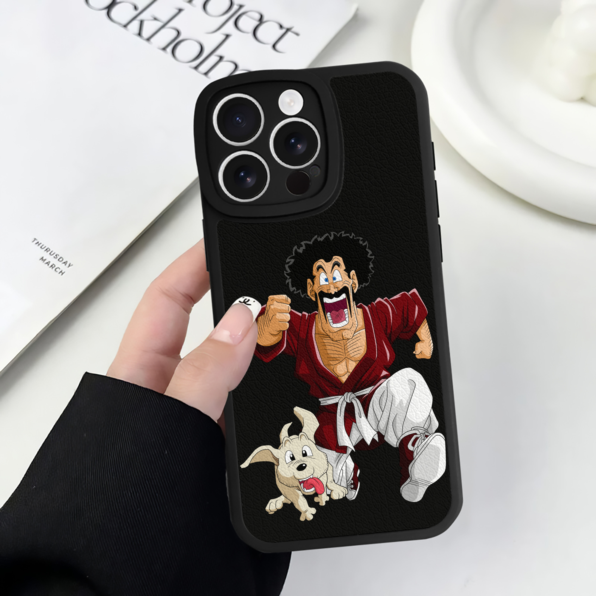 （画像用） ドラゴンボール DRAGON BALL 【iPhone 16シリーズ対応】シリコンスマホケース（レザー調） 材質：シリコン